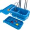 16-Hole Plastic Paint Brush Cleaner Washer & Paint Brush Holder with Palette Lid for Acrylic, Watercolor & Oil Paints